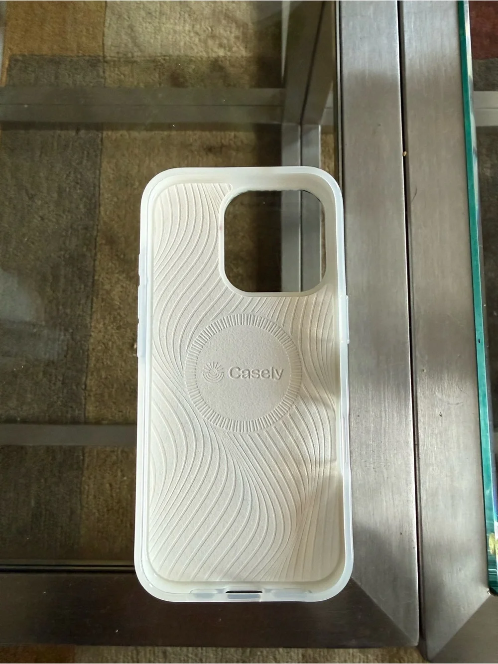 Golf Bear Stripe iPhone 16 Pro Case in Light Blue - Casely